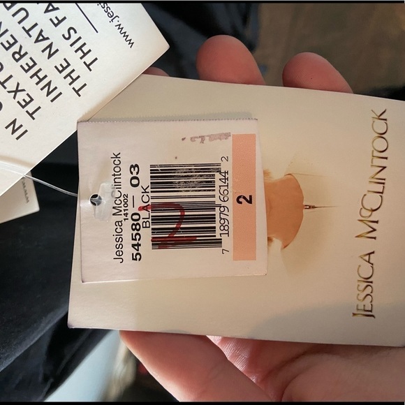 NWT Jessica McClintock x Vintage Strapless Twist Front Maxi - Picture 6 of 8